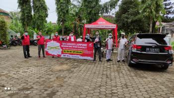 Program CSR untuk team Satgas Covid Bandar Lampung